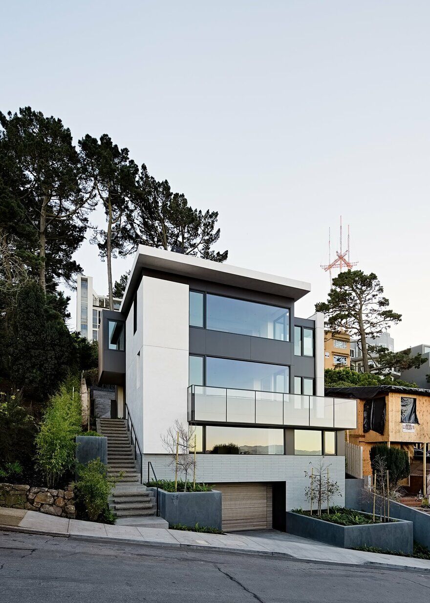 Cole Valley Hillside Home in San Francisco / John Maniscalco Architecture