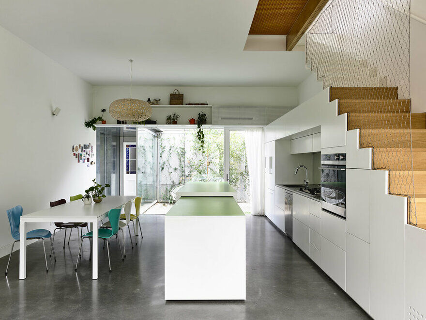 dining room / Austin Maynard Architects