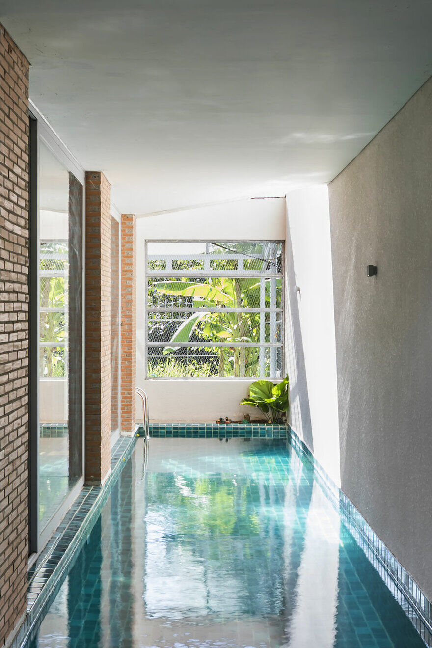 pool, Ha House / Vo Trong Nghia Architects