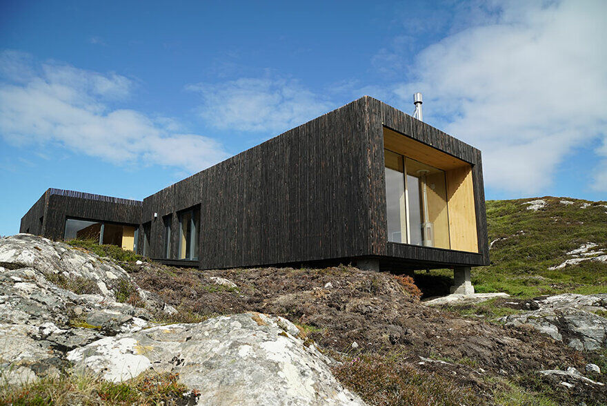 Loch Nedd Modular House Built of Cross Laminated Timber
