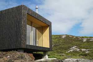 Loch Nedd Modular House Built of Cross Laminated Timber