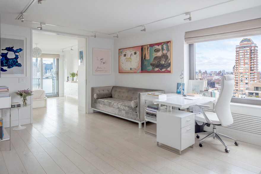 In This Stylish One Bedroom Apartment Art Takes Center Stage