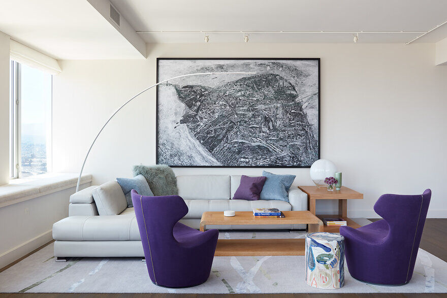 living room, San Francisco Apartment / Bjørn Design