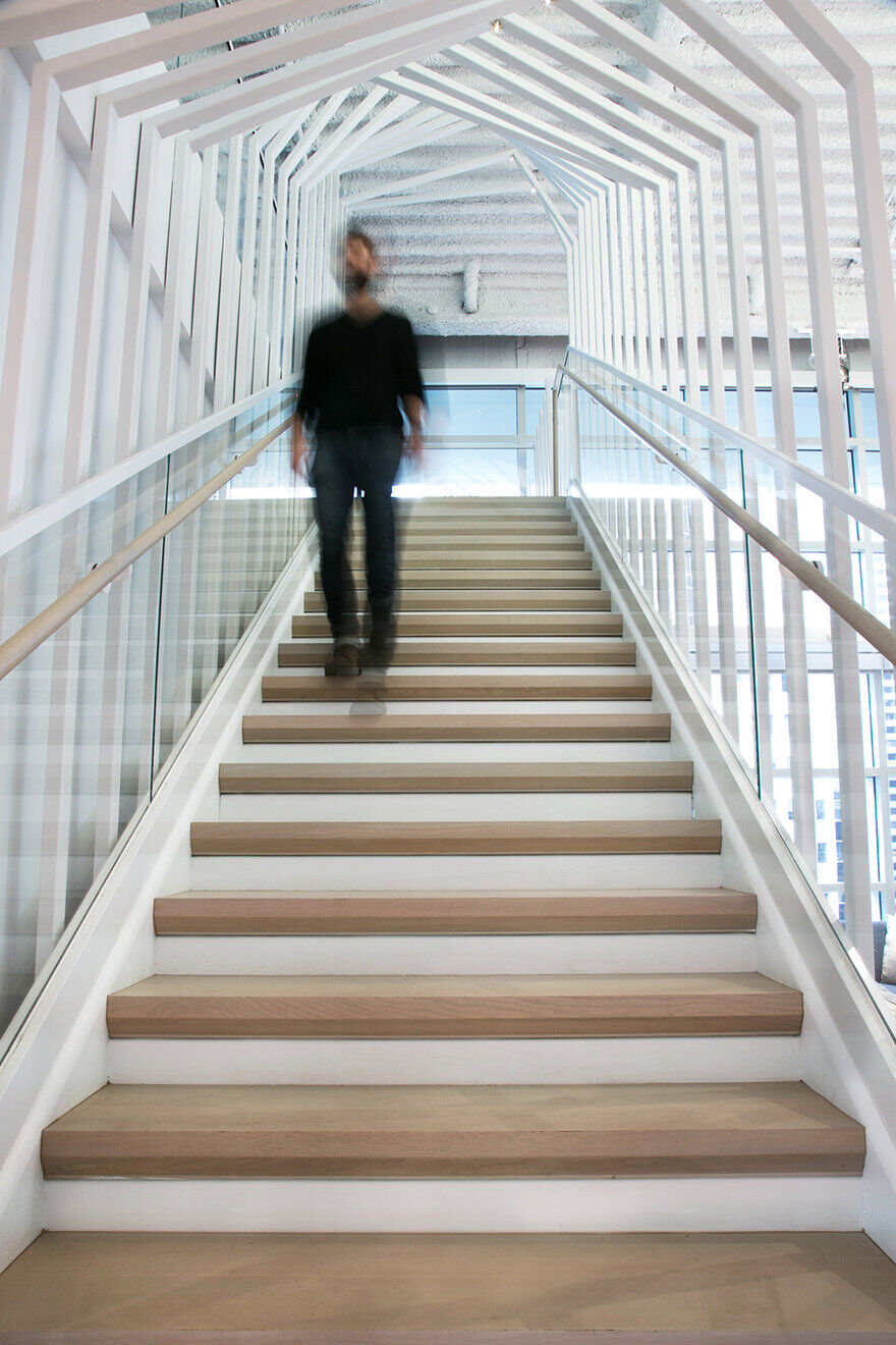 staircase in San Francisco / Studio O+A