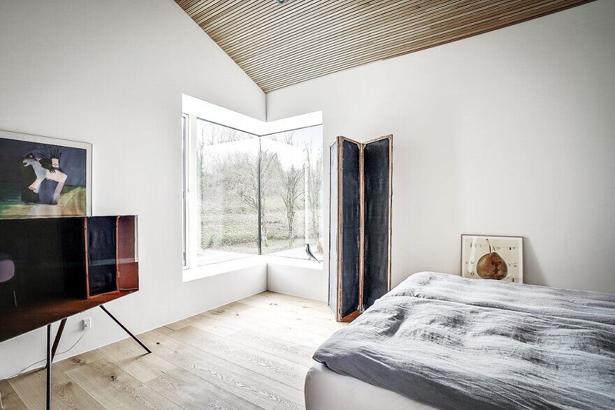 bedroom, Denmark / N+P Architecture