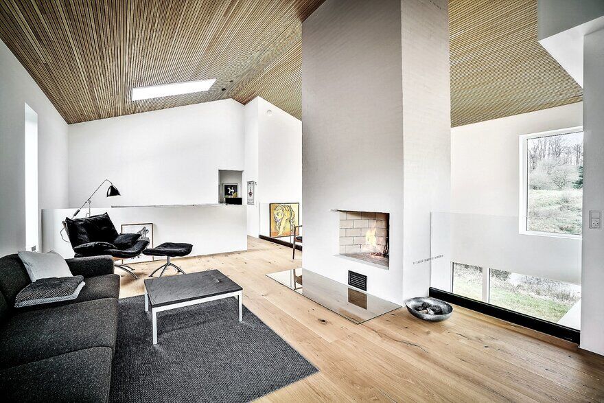 living room, Denmark / N+P Architecture