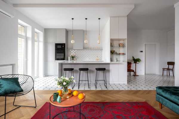 Colorful and Minimalist Apartment in Kiev by Maly Krasota Design