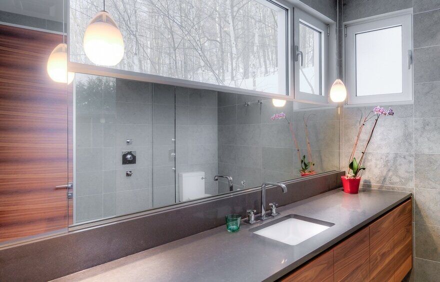 bathroom, Luc Plante architecture + design