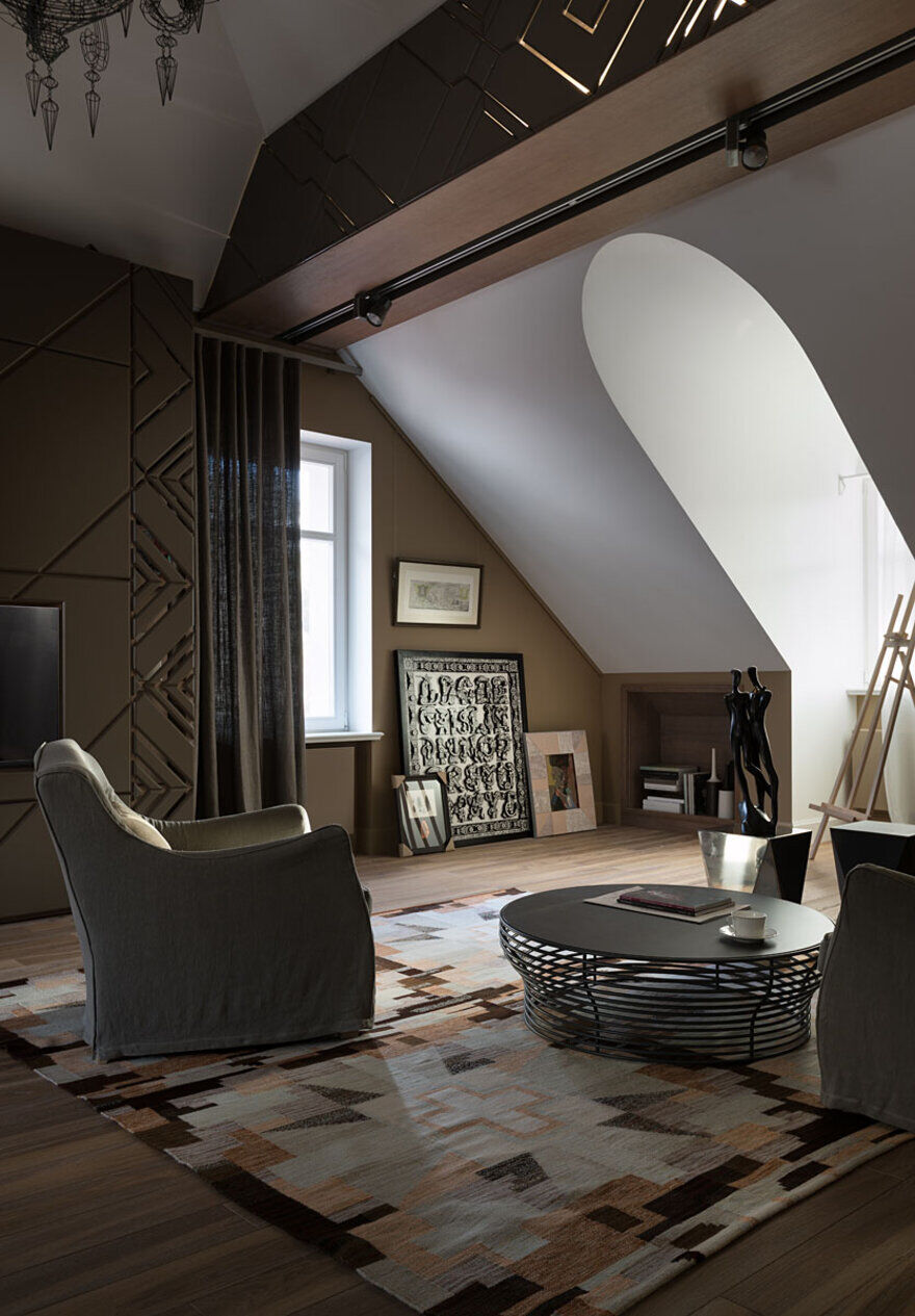 attic, Ordenans Design Studio