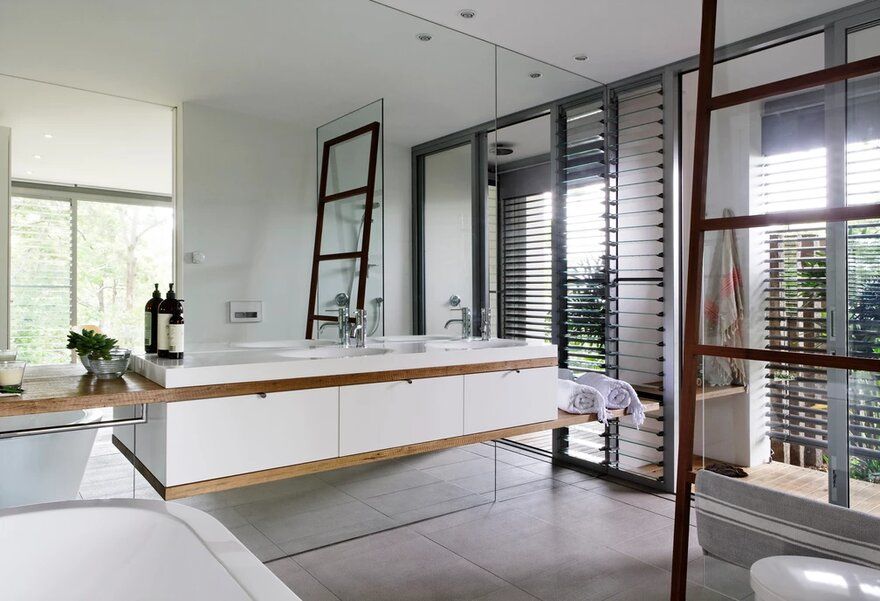 bathroom, Architecture Saville Isaacs
