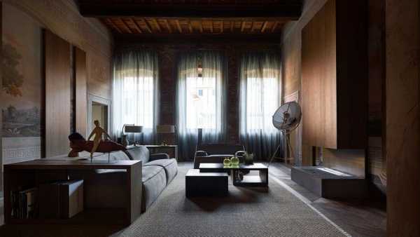 Elegant Old Building Transformed by Archea Associati into a Sumptuous Home