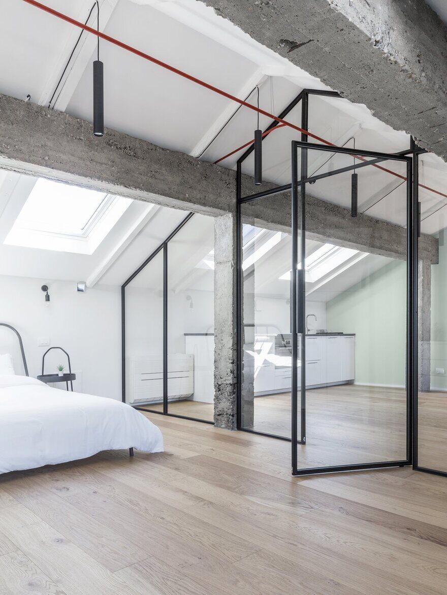 Recovery of an Attic of a Building in Turin / BLAARCHITETTURA