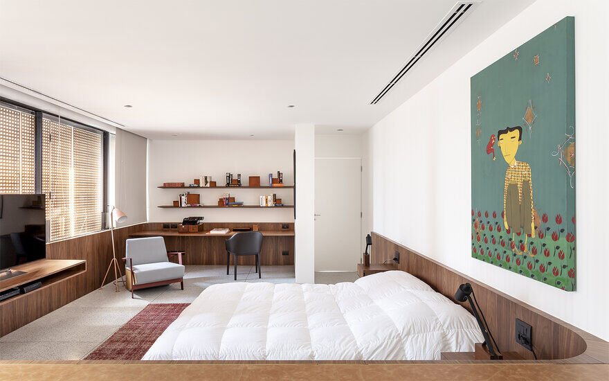 bedroom, Sao Paulo, Brazil / Pascali Semerdjian Architects
