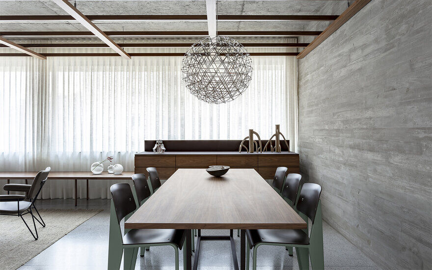 dining room, Sao Paulo, Brazil / Pascali Semerdjian Architects