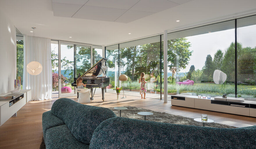 living room / Weber + Hummel Architekten