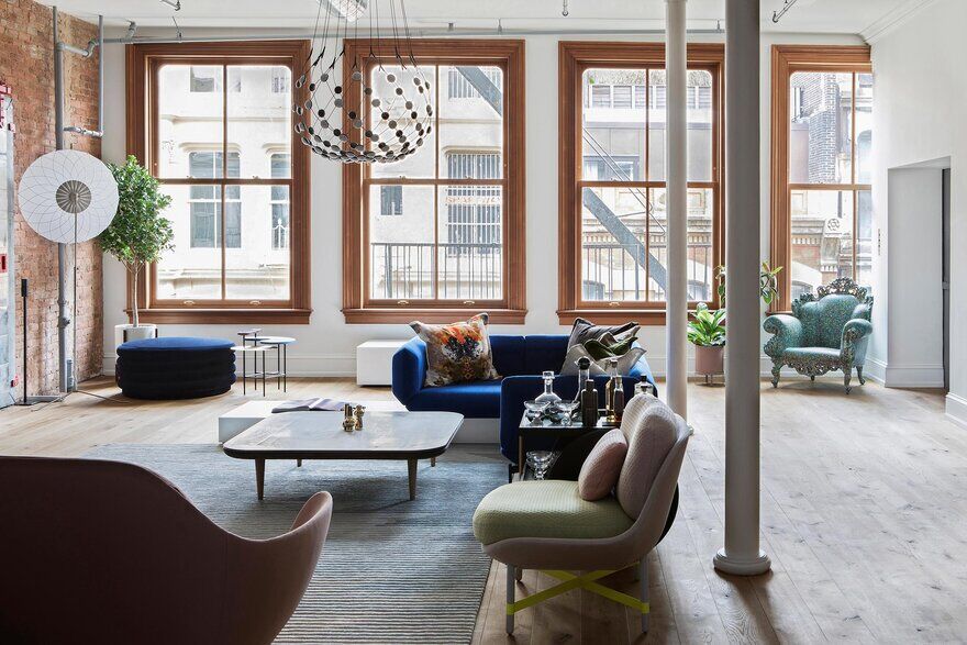 living room, Manhattan, New York City / STUDIOLAV
