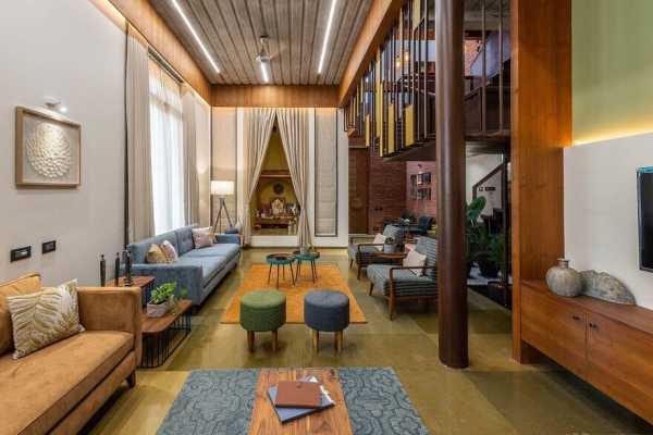 Inside Out Residence in Ahmedabad, India / ADHWA architecture . interiors