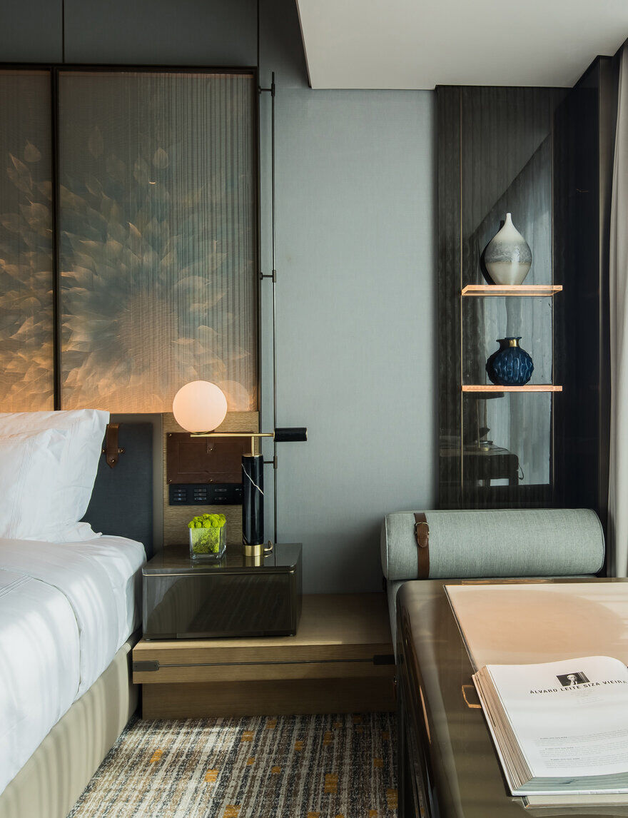 guest room detail / Cheng Chung Design