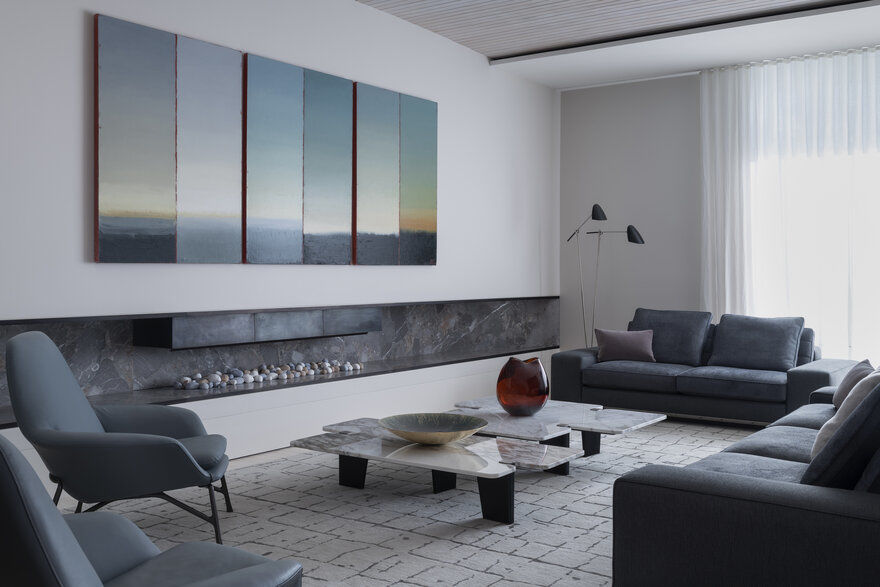 living room, Sydney’s Dress Circle by Luigi Rosselli Architects