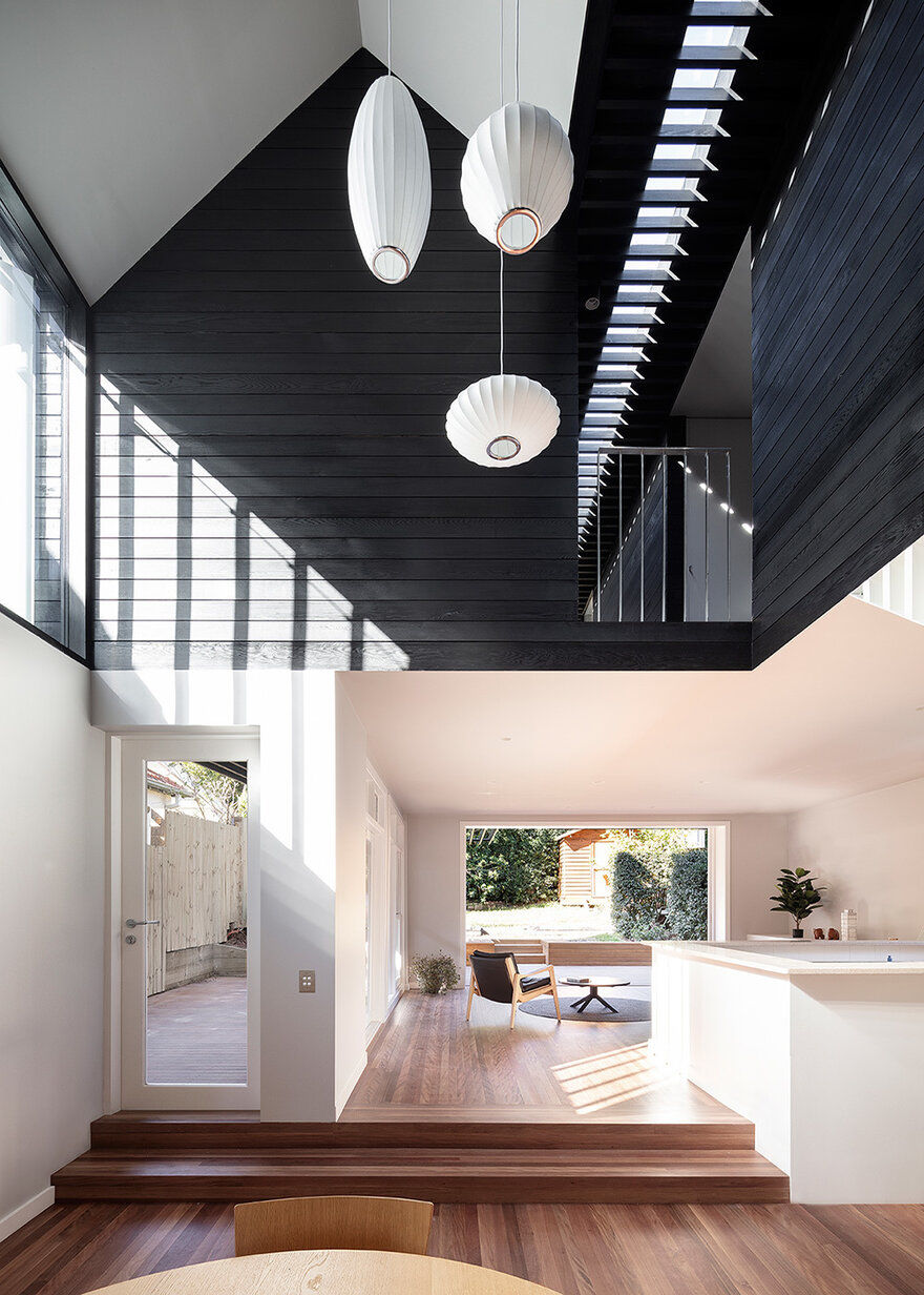 Dark Bungalow Transformed by Benn & Penna Architects into a Modern Home