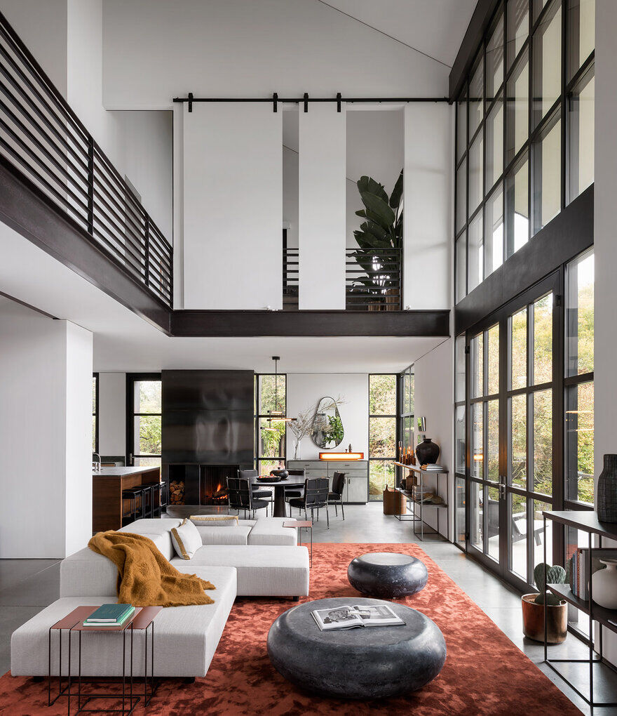 living room / Olson Kundig and Geremia Design
