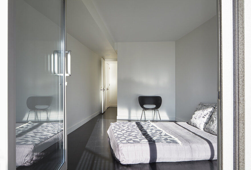 bedroom, Ellipsis Architecture and MAS Studio
