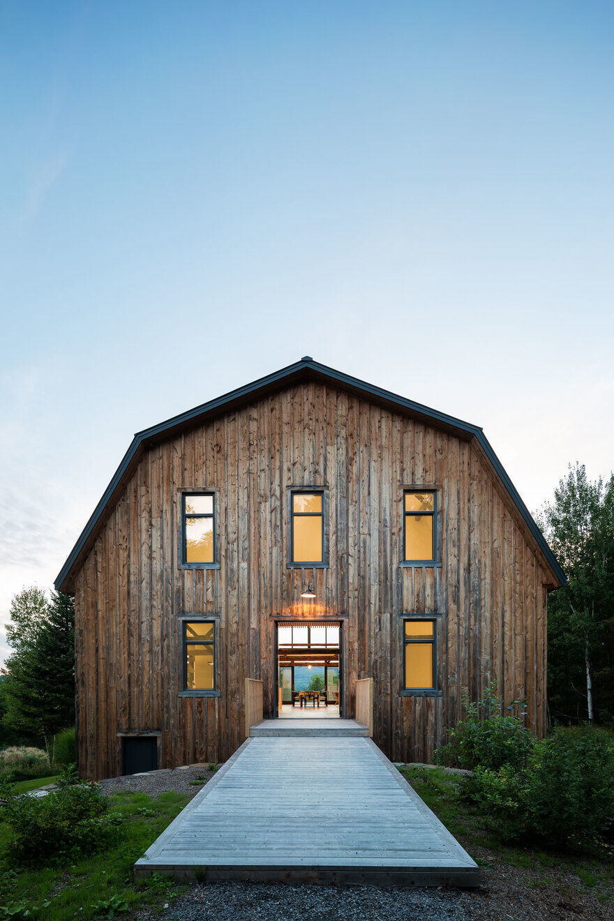 Ancient Barn Transformed by La Firme into a Gathering Place for Family