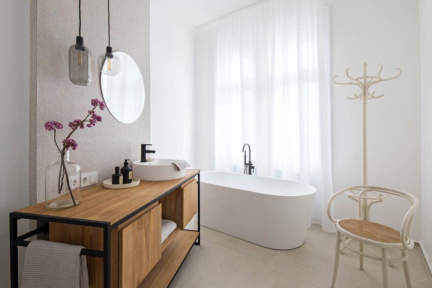 bathroom Vienna / Destilat Architecture + Design