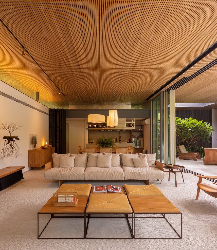 living room, Guarujá, São Paulo / Jacobsen Arquitetura
