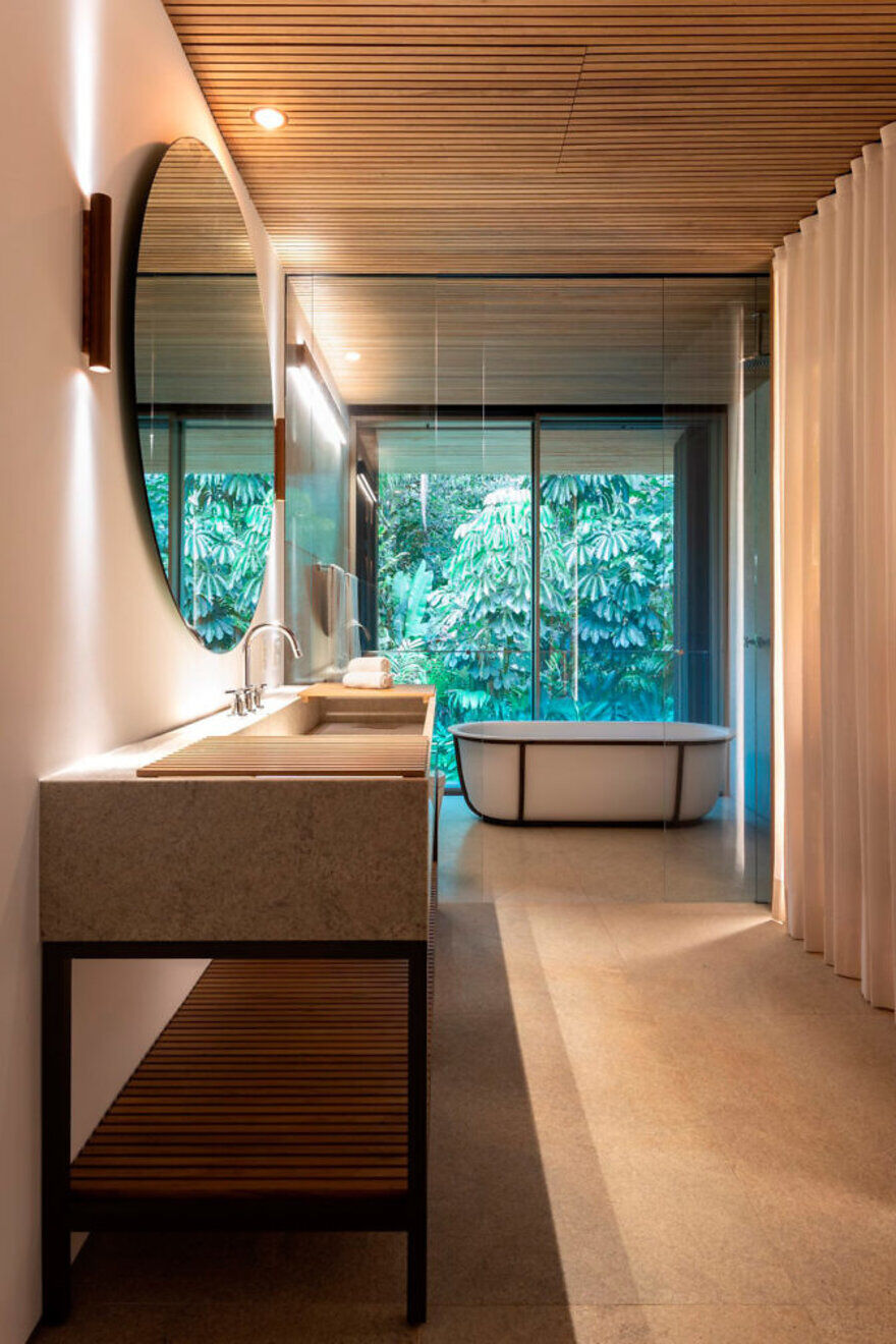 bathroom, Guarujá, São Paulo / Jacobsen Arquitetura