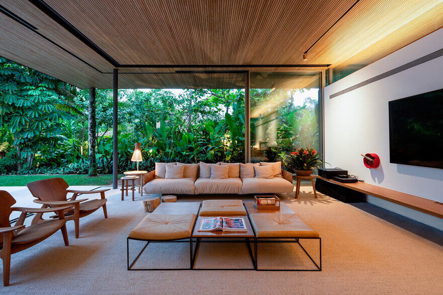living room, Guarujá, São Paulo / Jacobsen Arquitetura