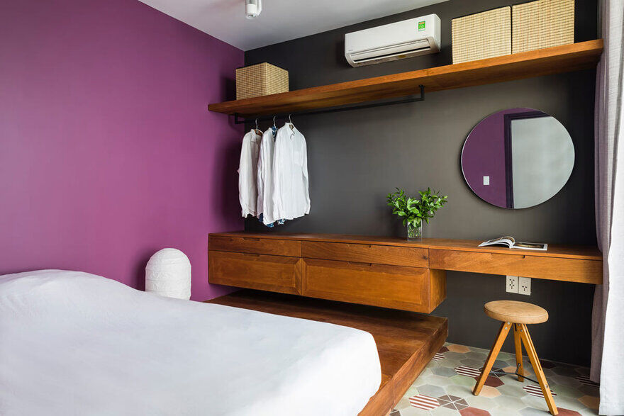 bedroom, Ho Chi Minh City, Vietnam / MM++ Architects