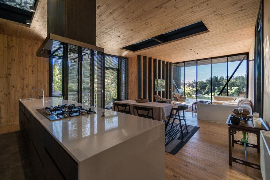 interior design, Lake Rapel, Chile / hsu-rudolphy