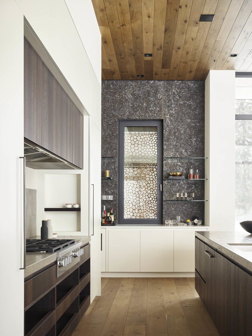 kitchen, Queen’s Lane Pavilion / Carney Logan Burke Architects