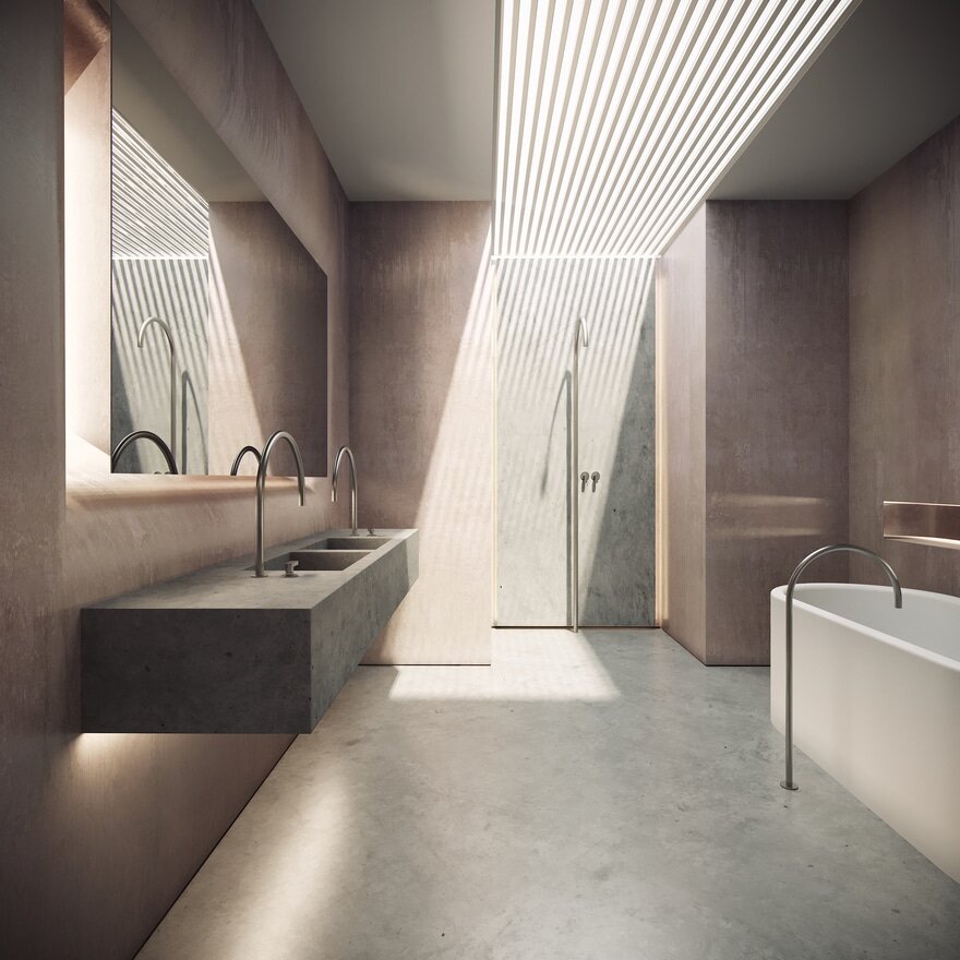 John Pawson minimalist bathroom design