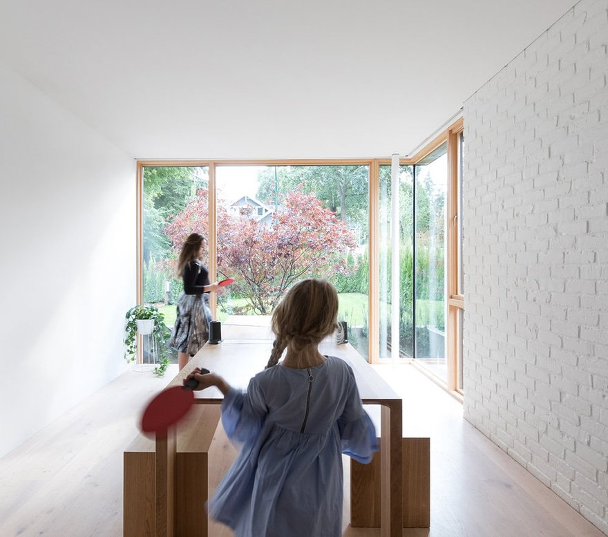 Modern Brick House in Vancouver That Encourages Play