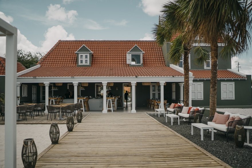 A Historic Manor House is Transformed into a Restaurant and Beach Club