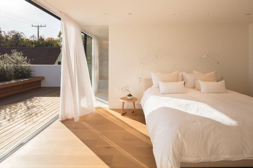 bedroom, modern house, EYRC Architects