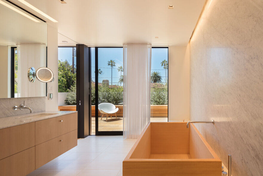 bathroom, modern house, EYRC Architects