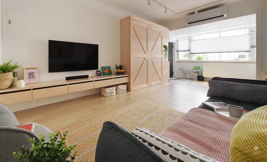 A Taipei Home Evoking a Relaxing and Comfortable Atmosphere