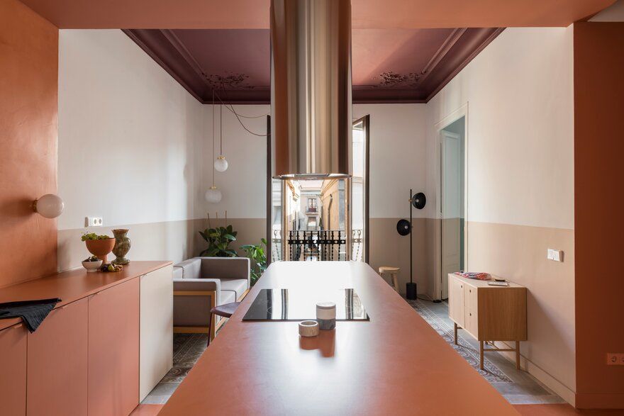 Klinker Apartment in Barcelona / Colombo and Serboli Architecture