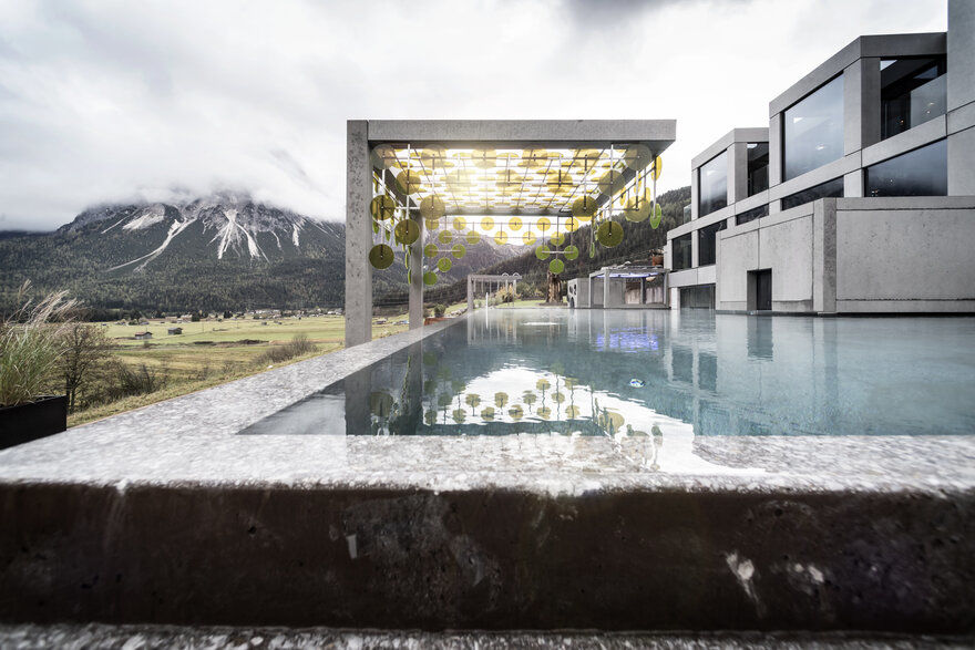 Mohr Life Resort: The theatrical spa by noa network of architecture