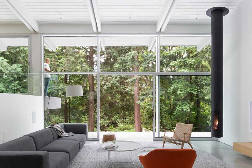 living room, West Vancouver / Splyce Design