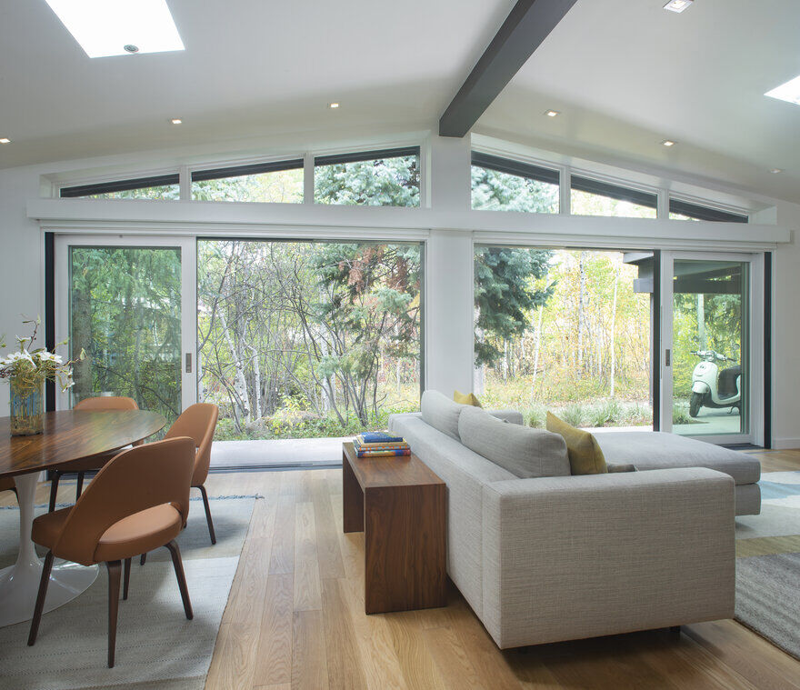 living room, Rowland+Broughton Architecture