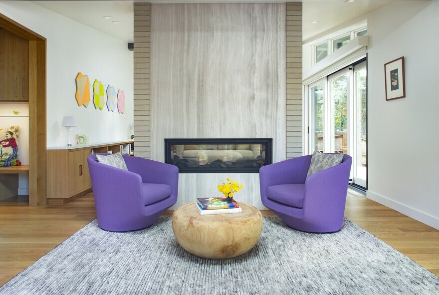 interior design, living room, fireplace