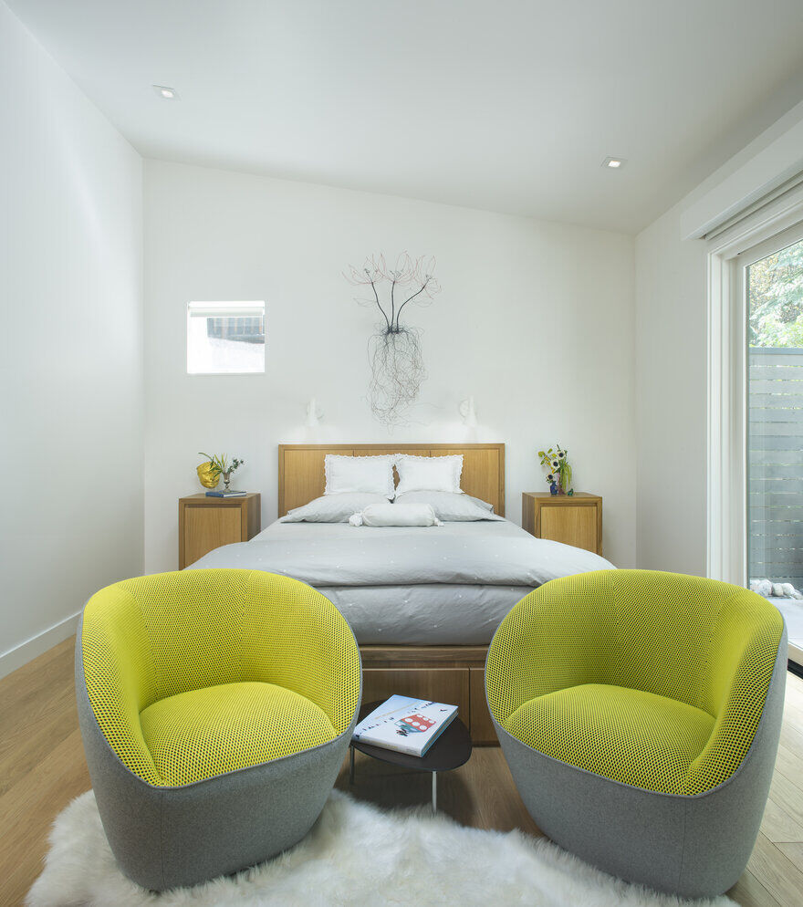 bedroom, Rowland+Broughton Architecture