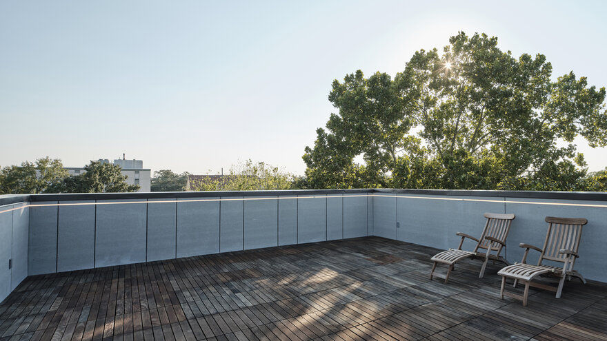 terrace roof / Nathan Fell Architecture