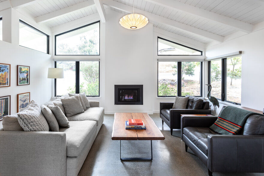 living room, Addition, Energy Retrofit, Atmosphere Design Build