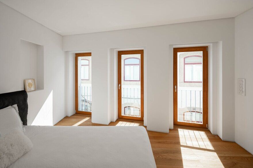 bedroom, Cascais, Portugal by Esquissos Architecture