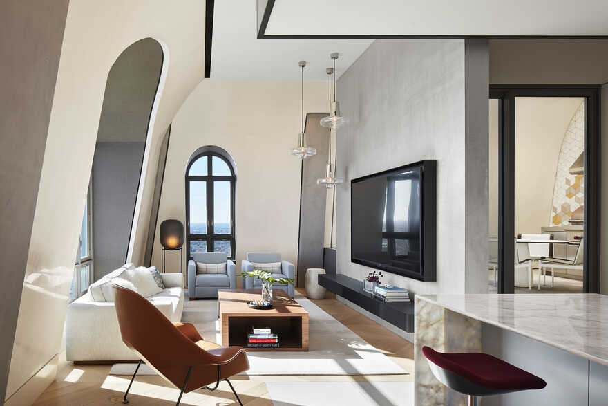 living room / Wheeler Kearns Architects